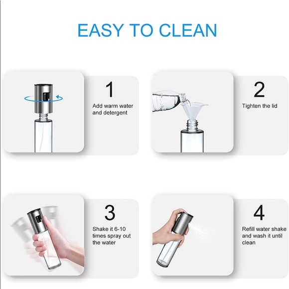 Stainless Steel Olive Oil Spray Bottle - Picture 4 of 5